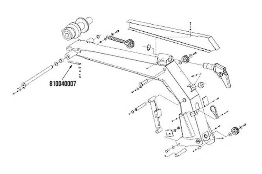 Picture of Miller Winch Spacer Plate Vulcan 810
