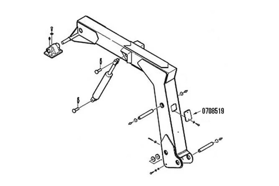 Picture of Miller Century 200 / 300 Series Vulcan 800 Series Holmes 440 Series Boom Cover Plate