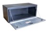 Picture of RC Industries Black Powder Coated Steel Toolbox w/Stainless Steel Door