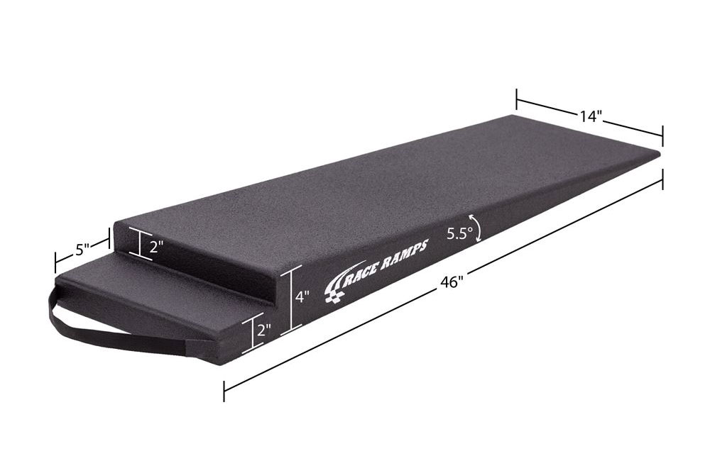 46"L x 14"W x 4"H