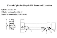 Picture of Zacklift Extend Cylinder 3" x 35"