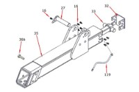 Picture of Zacklift Extend Cylinder 3" x 35"