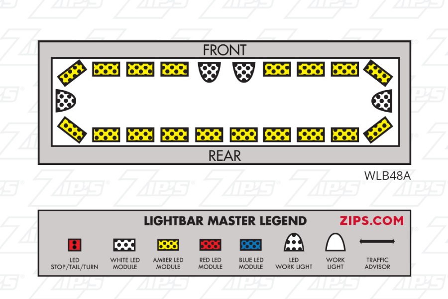 Picture of WOLO LookOUT Gen III Warning Light Bars