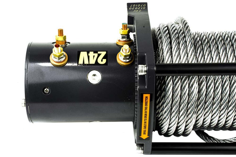 Picture of Mile Marker SEC12 12,000 lb Waterproof 24V Electric Winch