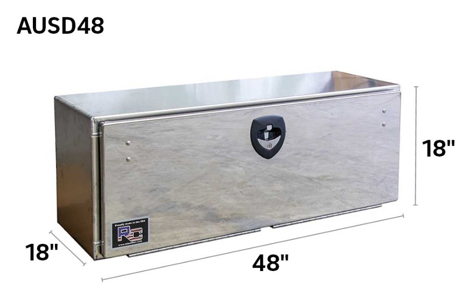 Picture of RC Industries M Series Aluminum Toolbox w/Stainless Steel Door