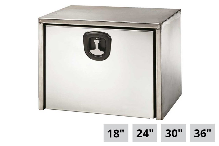 Picture of Buyers Single Latch Stainless Steel Toolbox