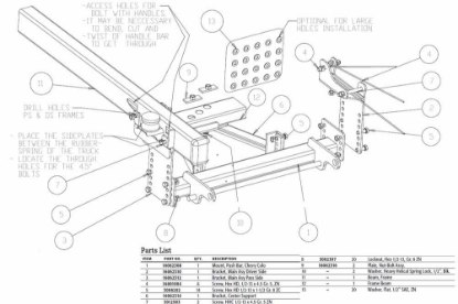 Picture of SnowDogg MD/MDII and VMD/VMDII Series Mount 2004-2013 GM Colorado/Canyon