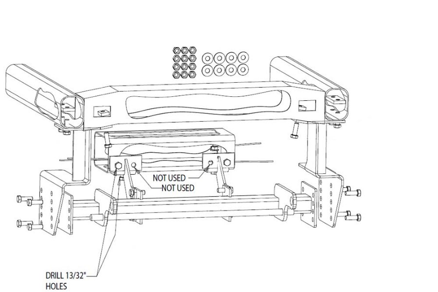 Picture of SnowDogg Mount '02 - Current Jeep Liberty MD Series