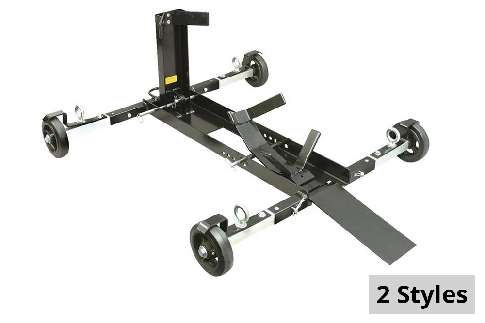 With Tie-Down Straps