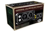 Picture of Trux Rectangular Halo LED Projector Headlight Assembly