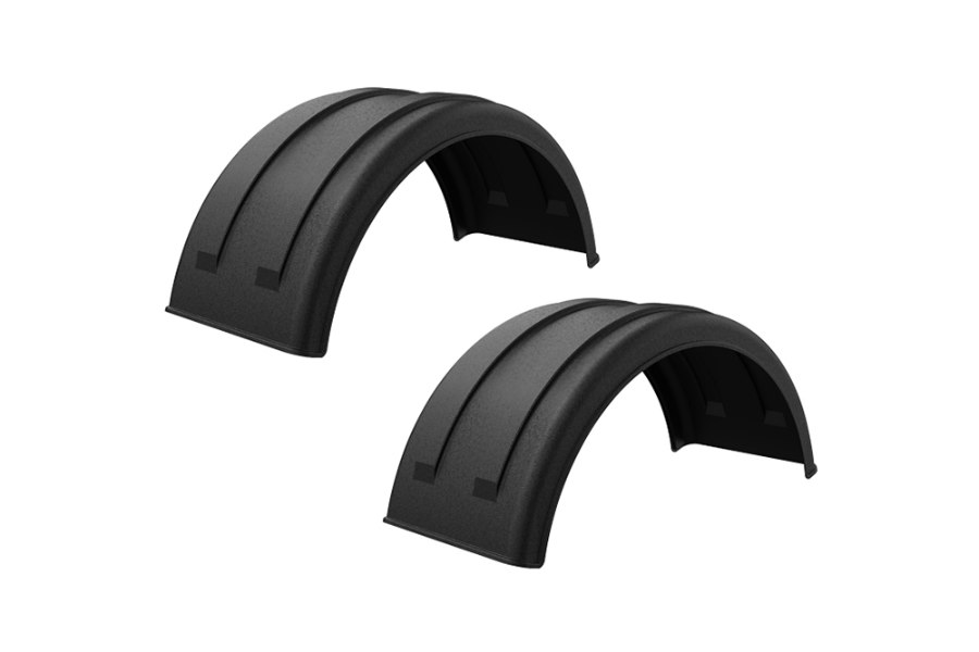 Picture of Minimizer 22.5" Black Plastic Fenders For Super Single Tires