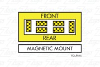 Picture of Whelen Responder LP R2 Series Super LED Mini Light Bar Polycarbonate Base