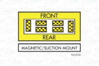 Picture of Whelen Responder LP R2 Series Super LED Mini Light Bar Polycarbonate Base