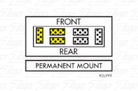 Picture of Whelen Responder LP R2 Series Super LED Mini Light Bar Polycarbonate Base