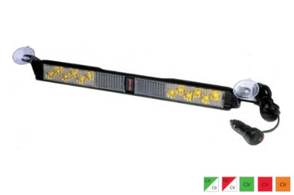 Picture of Whelen LED Slimlighter w/ Suction Cup