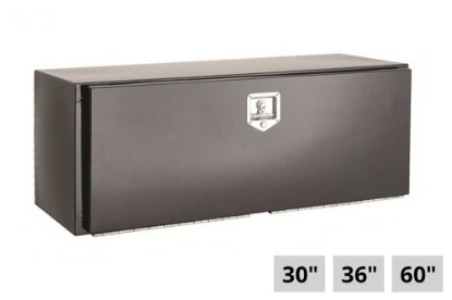 Picture of Phoenix Black Powder Coated Steel Toolbox