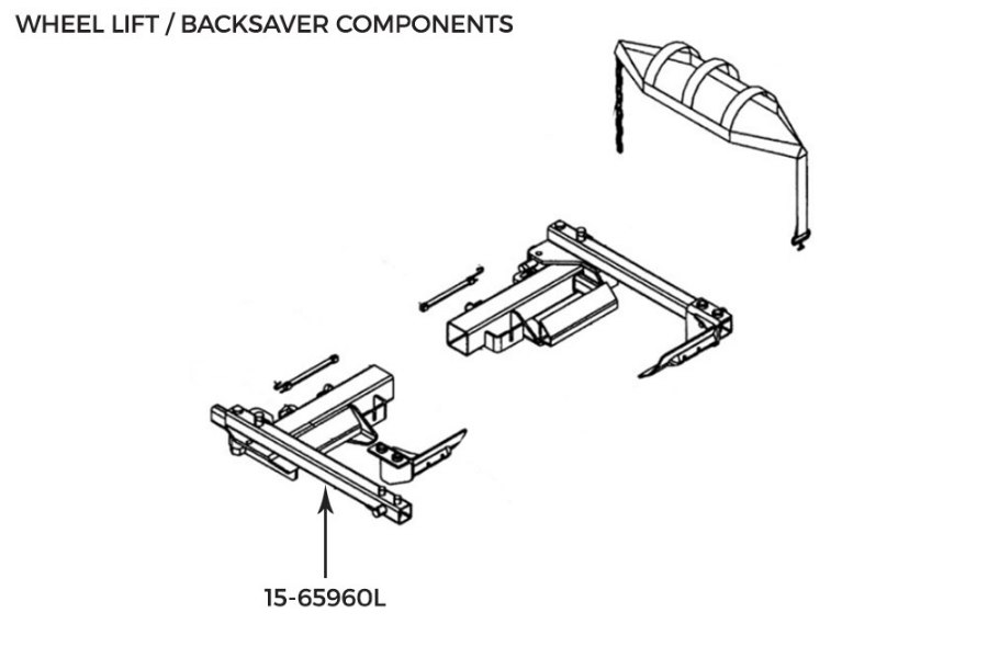 Picture of Miller Wheel Lift L-Arm - Chevron Carriers and Wreckers