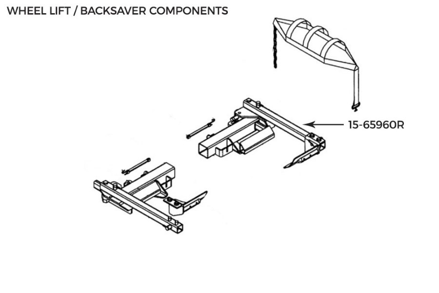 Picture of Miller Wheel Lift L-Arm - Chevron Carriers and Wreckers