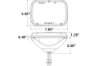 Picture of Truck-Lite Rectangular 2 Diode 5"x7" Complex Reflector Headlight - Heated Lens
Option