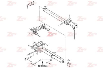 Picture of Miller Boom Lift Cylinder Holmes HP552