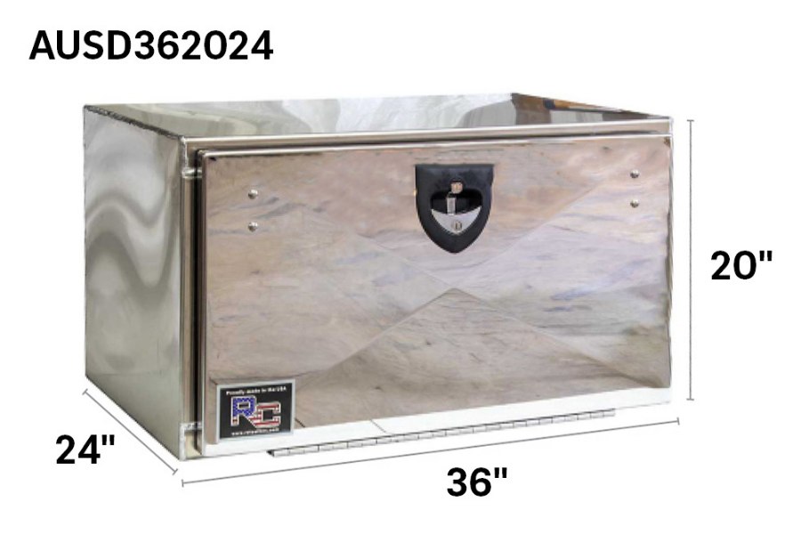 Picture of RC Industries M Series Aluminum Toolbox w/Stainless Steel Door