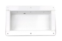 Picture of Whelen Pioneer Semi-Recess Housing with Chrome Flange