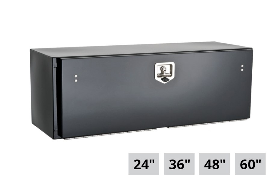 Picture of Phoenix High Gloss Black Powder Coated Steel TopSide Mount ToolBox