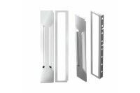 Picture of Trux 15" Multifit Louvered "Glow Trim" Air Cleaner LED Light Bars - Peterbilt