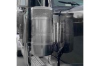 Picture of Trux 15" Multifit Louvered "Glow Trim" Air Cleaner LED Light Bars - Peterbilt