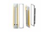 Picture of Trux 15" Multifit Louvered "Glow Trim" Air Cleaner LED Light Bars - Peterbilt