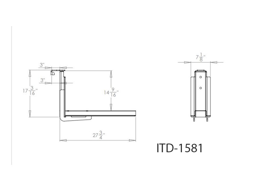 Picture of In The Ditch Tool Box Mount (Quick Mount)