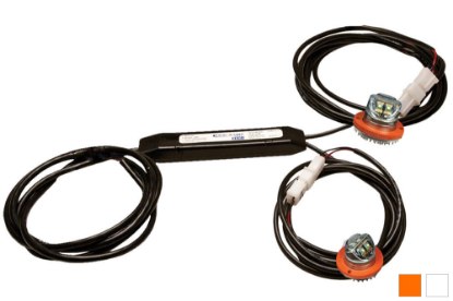 Picture of ECCO Concealed Warning LEDs - Amber