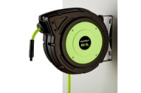 Picture of Flexzilla Enclosed Plastic Retractable Air Hose Reel, 3/8" x 50'