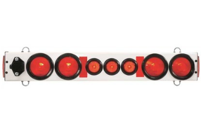 Picture of United Safety PVC Wide Load Light Bar, Incandescent, 7-Way, 40"