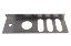 Picture of Miller Tail Light Mounting Plate Stainless Steel Right Hand