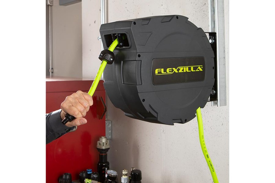 Picture of Flexzilla Enclosed Plastic Retractable Air Hose Reel