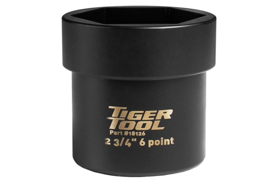 Picture of Tiger Tool 6 Point Axle Nut Socket w/ Various Sizes