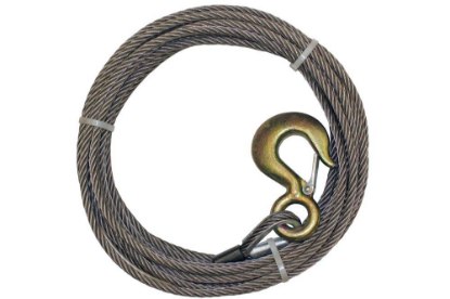 Picture of B/A Products Wire Rope, Steel Core w/Standard Hook, 3/8" x 100'