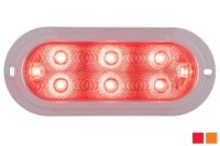 Picture of Truck-Lite Oval 8 Diode Super 60 Series Strobe - Heated Lens