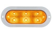 Picture of Truck-Lite Oval 8 Diode Super 60 Series Strobe - Heated Lens