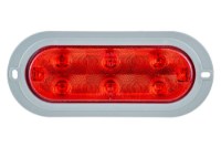 Picture of Truck-Lite Oval 8 Diode Super 60 Series Strobe - Heated Lens