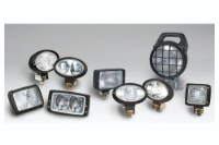 Picture of Rectangle Double Beam Halogen Work Light, Flush Mount