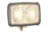 Picture of Rectangle Double Beam Halogen Work Light, Flush Mount