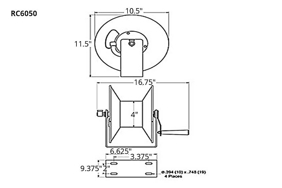 Picture of Reelcraft Hand Crank C Series Hose Reels