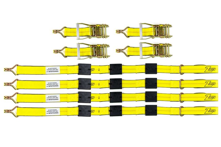 Picture of Zip's Auto Tie-Down Assembly w/ Double Finger Hooks - 10'