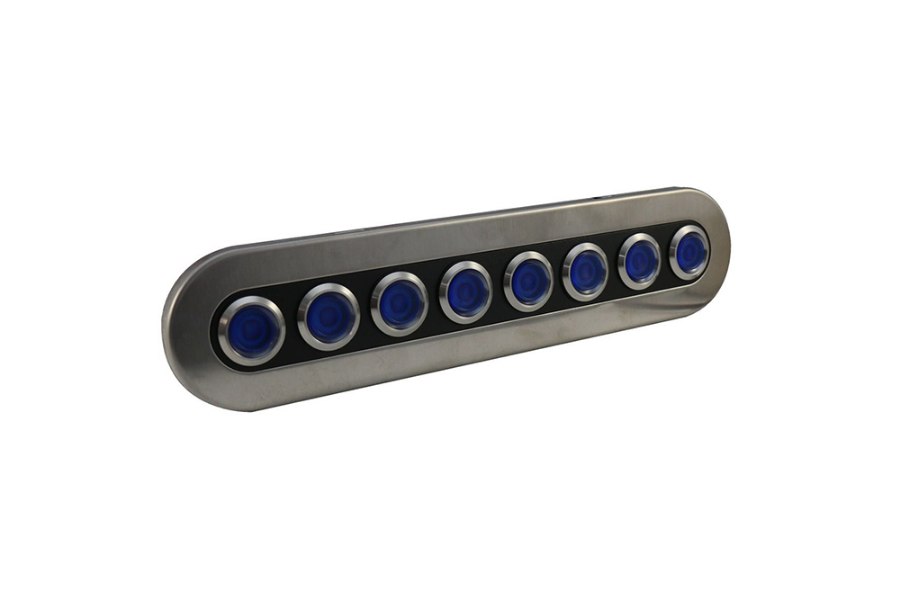 Picture of Race Sport On/Off Pre-Wired and Fused Blue LED Switch