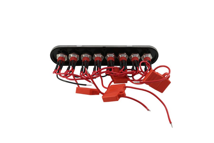 Picture of Race Sport On/Off Pre-Wired and Fused Blue LED Switch