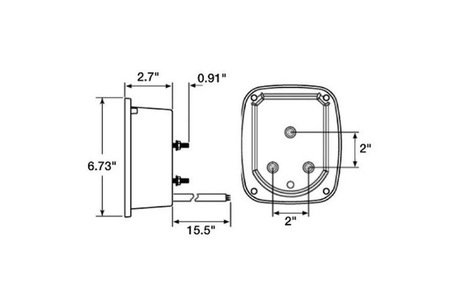 Picture of Truck-Lite Combo License Light