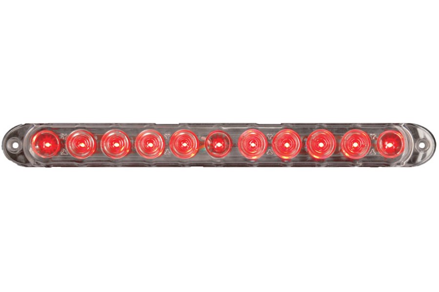 Picture of PACER Stop/Tail/Turn LED Bars, 15"L x 1 1/2"H x 3/4"D, Red Lens