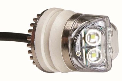 Picture of ECCO Hide-A-LED P600 Undercover Warning Signal, Single, Amber